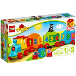 Lego Duplo Pociąg z cyferkami 10847