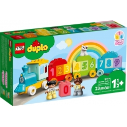 Lego Duplo Pociąg z cyferkami - nauka liczenia 10954