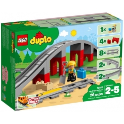 Lego Duplo Tory kolejowe i wiadukt 10872