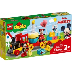 Lego Duplo Urodzinowy pociąg myszek Miki i Minnie 10941