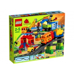 Lego Duplo Ville Pociąg Deluxe 10508 + Lego Duplo Tory 10506