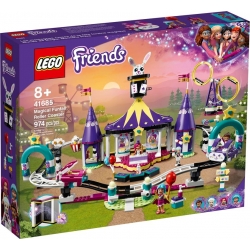 Lego Friends Magiczne wesołe miasteczko z kolejką górską 41685