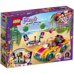 Lego Friends Samochód i scena Andrei 41390