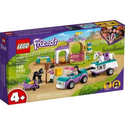 Lego Friends Szkółka jeździecka i przyczepa dla konia 41441