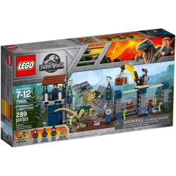 Lego Jurassic World Atak dilofozaura na posterunek 75931