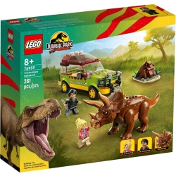 Lego Jurassic World Badanie triceratopsa 76959