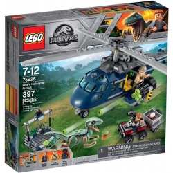 Lego Jurassic World Pościg za śmigłowcem 75928