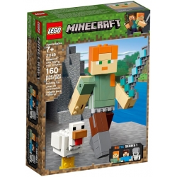 Lego Minecraft BigFig - Alex z kurczakiem 21149