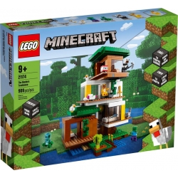 Lego Minecraft Nowoczesny domek na drzewie 21174