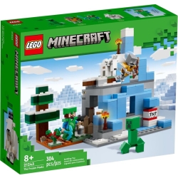 Lego Minecraft Ośnieżone szczyty 21243