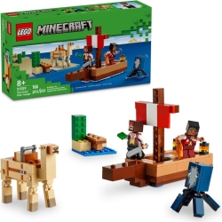 Lego Minecraft Rejs statkiem pirackim 21259