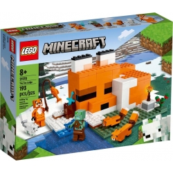 Lego Minecraft Siedlisko lisów 21178