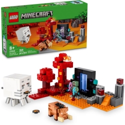 Lego Minecraft Zasadzka w portalu do Netheru 21255