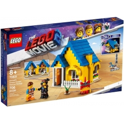 Lego Movie 2 Dom Emmeta/Rakieta ratunkowa 70831