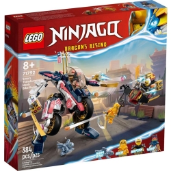 Lego Ninjago Mech Sory zmieniający się w motocykl wyścigowy 71792