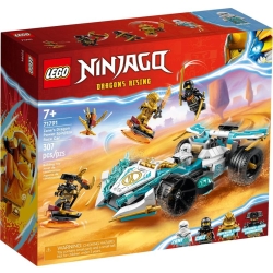 Lego Ninjago Smocza moc Zane’a - wyścigówka spinjitzu 71791