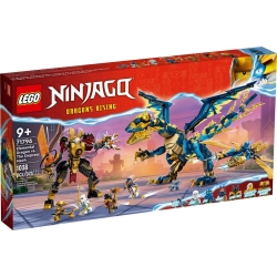 Lego Ninjago Smok żywiołu kontra mech cesarzowej 71796