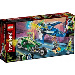 Lego Ninjago Wyścigówki Jaya i Lloyda 71709