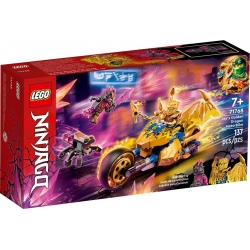 Lego Ninjago Złoty smoczy motocykl Jaya 71768