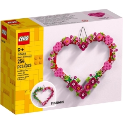 Lego Seasonal Ozdoba w kształcie serca 40638