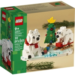 Lego Seasonal Zimowe niedźwiedzie polarne 40571