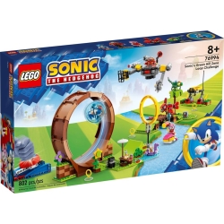 Lego Sonic the Hedgehog Sonic - wyzwanie z pętlą w Green Hill 76994