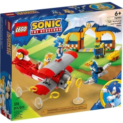 Lego Sonic the Hedgehog Tails z warsztatem i samolot Tornado 76991