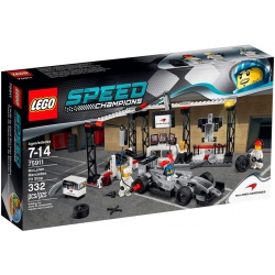 Lego Speed Champions Pit Stop McLaren Mercedes 75911