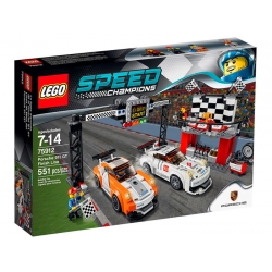 Lego Speed Champions Porsche 911 GT linia mety 75912