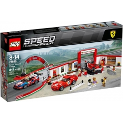 Lego Speed Champions Rewelacyjny warsztat Ferrari 75889