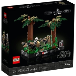 Lego Star Wars Diorama: Pościg na ścigaczu przez Endor™ 75353