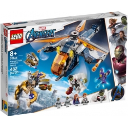 Lego Super Heroes Avengers: Upadek helikoptera Hulka 76144