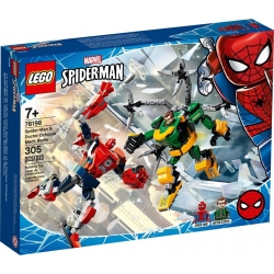 Lego  Super Heroes Bitwa mechów Spider-Mana i Doktora 76198