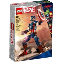 Lego Super Heroes Figurka Kapitana Ameryki do zbudowania 76258