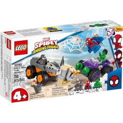 Lego Super Heroes Hulk kontra Rhino - starcie pojazdów 10782