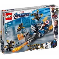 Lego Super Heroes Kapitan Ameryka: atak Outriderów 76123