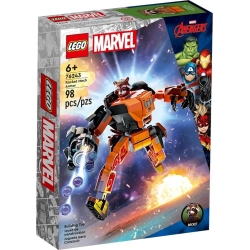 Lego Super Heroes Mechaniczna zbroja Rocketa 76243