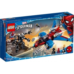 Lego Super Heroes Pajęczy odrzutowiec kontra mech Venoma 76150