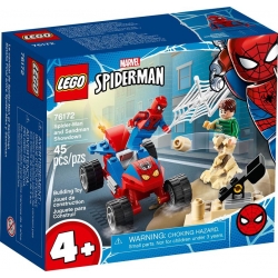 Lego Super Heroes Pojedynek Spider-Mana z Sandmanem 76172