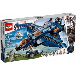 Lego Super Heroes Wspaniały Quinjet Avengersów 76126