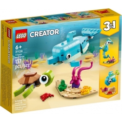 Lego Creator Delfin i żółw 31128