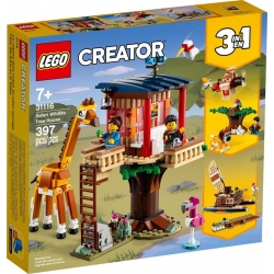 Lego Creator Domek na drzewie na safari 31116