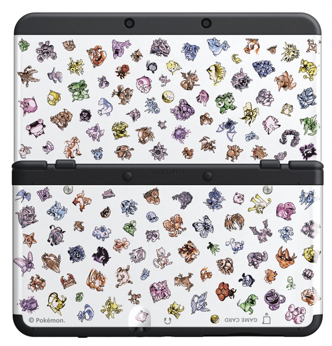 New 3DS Cover Plate 31 Pokemon 20th Anniversary