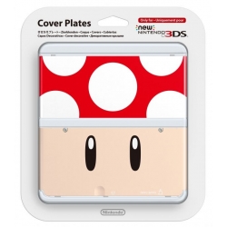 New Nintendo 3DS Cover Plate (Red Mushroom)