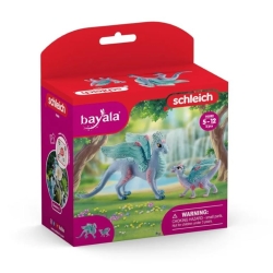 Schleich Bayala Kwiecisty Smok Mama i Dziecko 70592