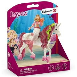 Schleich Bayala Syrenka Feya na podwodnym jednorożcu 70593