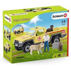 Schleich Farm World Samochód weterynarza 42503
