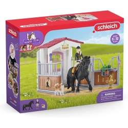 Schleich Horse Club Zagroda dla koni Tori i Princess 42437