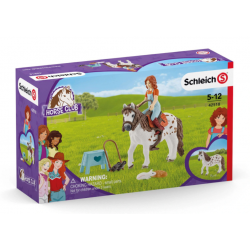 Schleich Mia i Kucyk Spotty - Horse Club 42518