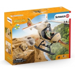 Schleich Helikopter ratunkowy dla zwierząt - Wild Life 42476